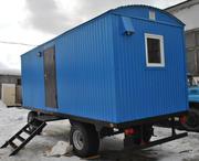 Жилая бытовка на прицеп-шасси тракторном 
